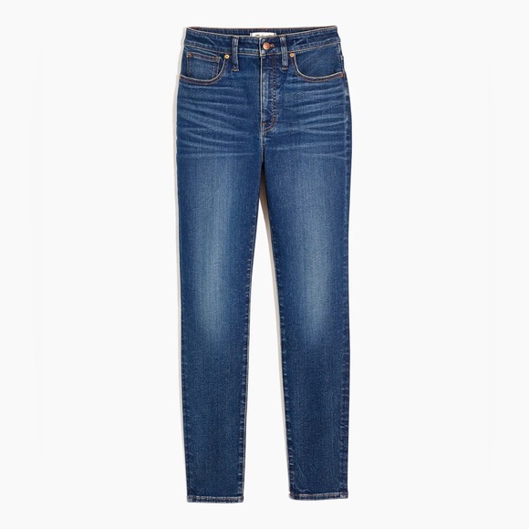 Madewell Curvy High-Rise Skinny Jeans in Lanette Wash Size 24 - Picture 5 of 12